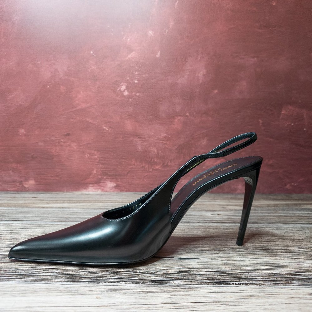 YSL Kendall 90 Slingback Pumps